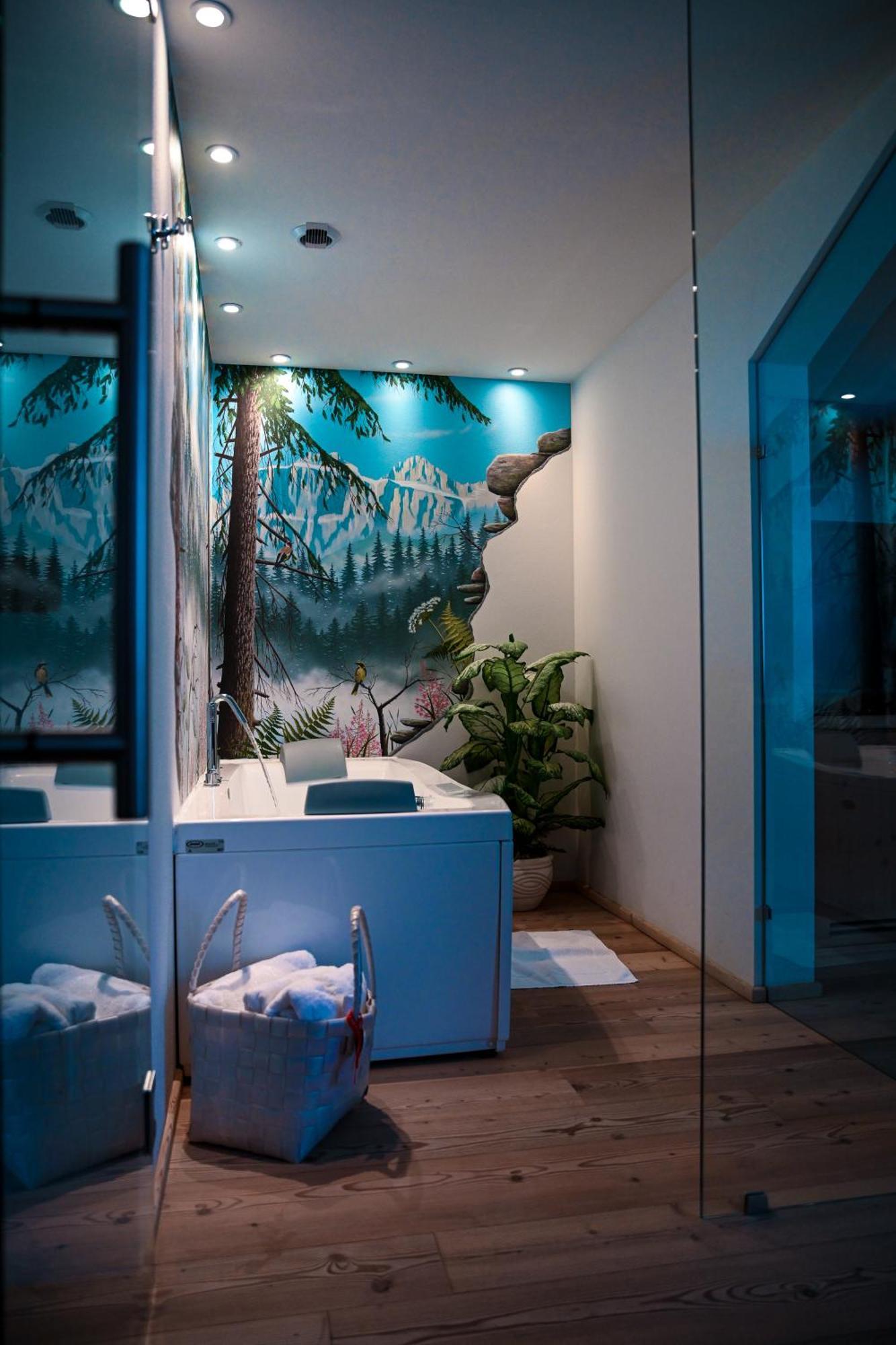 Wellness Hotel Lupo Bianco Canazei Exteriör bild